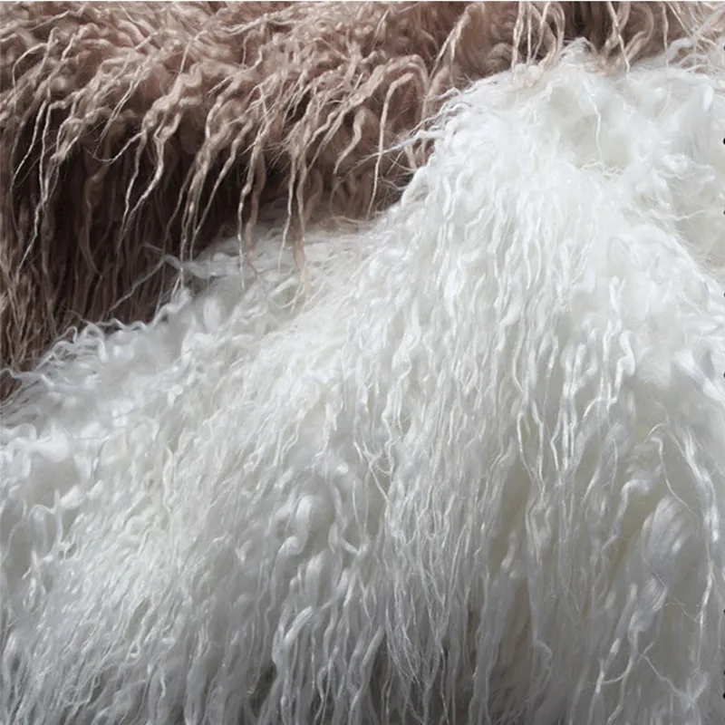 

X 50 см Имитация шерсти мех плюшевая ткань длинный ворс пушистый искусственный мех ткань для одежды шапка сумка счетчик фон фото Декор