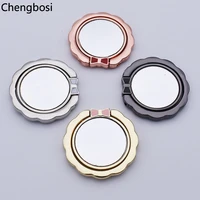 general mirror phone finger ring holder 360 degree stand for samsung xiaomi iphone x 8 7 6 5s plus smartphone tablet plain bague