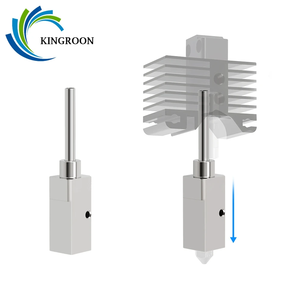 

1PC Replacement Heat Break For Bambu Lab X1/P1P Hotend High Temperature Heatbreak Throat