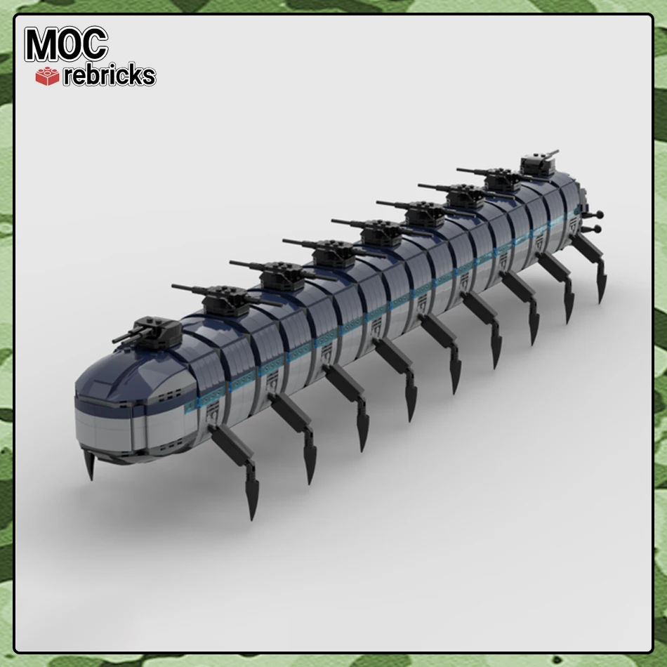 Конструктор MOC из серии фильма космическая война импульсный штурмовой танк