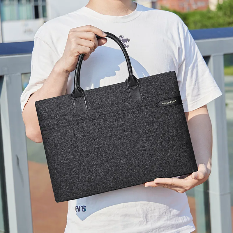 Повседневный мужской портфель простая многофункциональная сумка для ноутбука