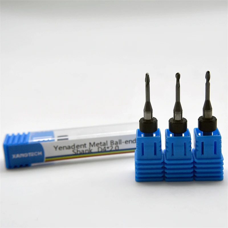 Хвостовик XANGTECH Yenadent 4 0 ММ фрезерные боры для металла головка 6/1 0/2 0/3 мм