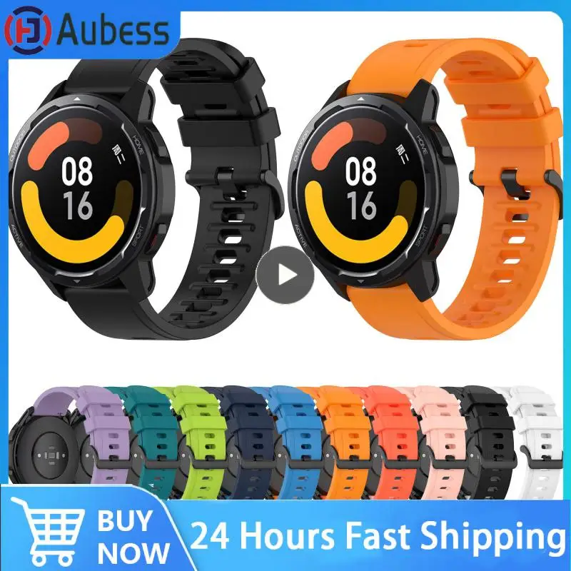 

Watchband Bracelet For Watch S1 Active Soft Silicone Strap 22mm Replacement Strap Watchband Mart Watch Wristband