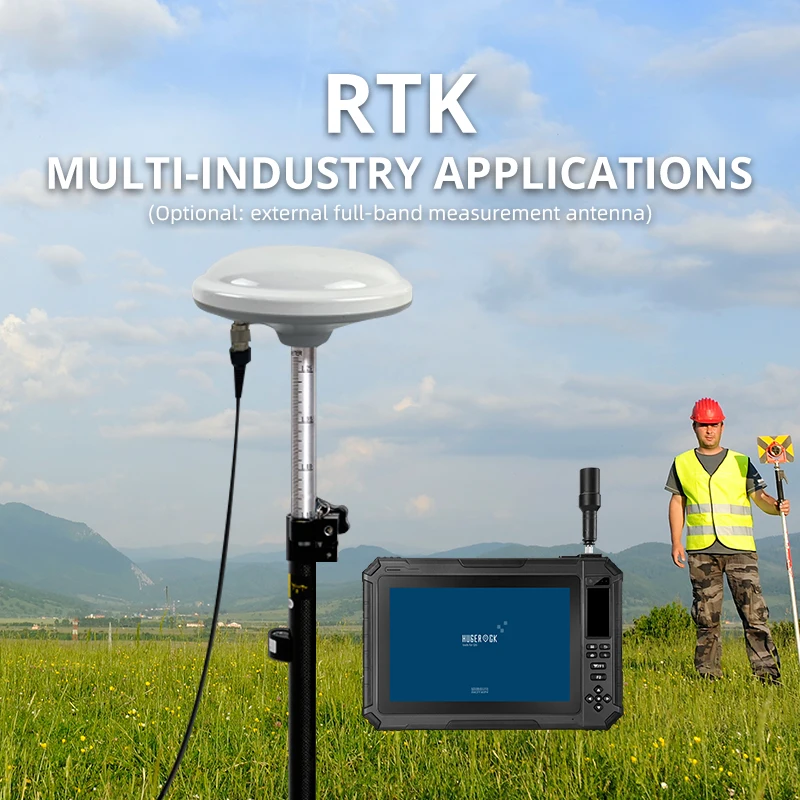 

HUGEROCK T101KM Waterproof Shockproof 10.1inch IP65 industrial Android GPS RTK Military Rugged Tablet Panel PC With Hand Strap