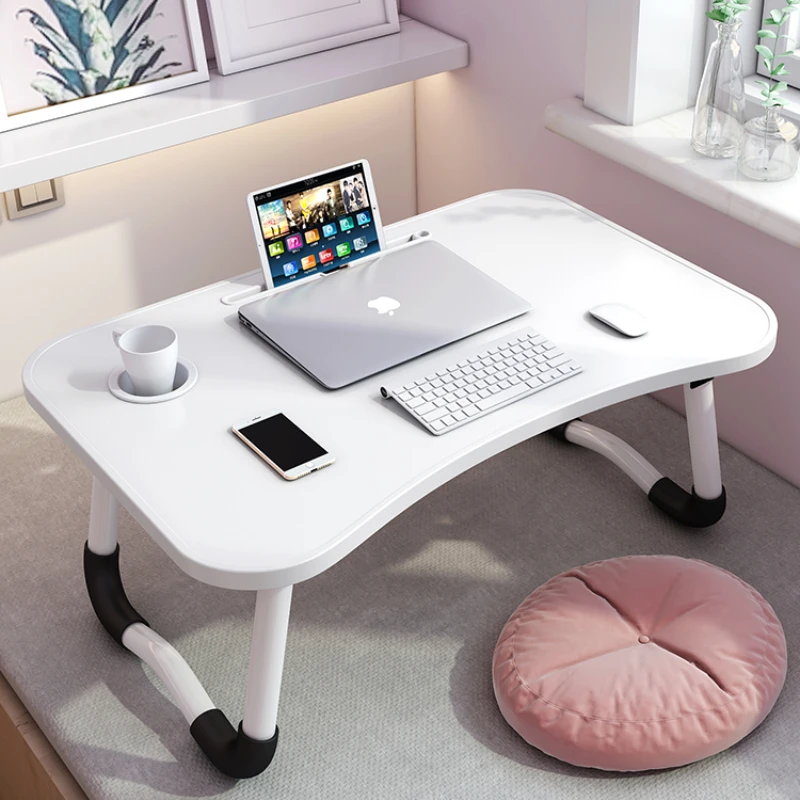 

Laptop Desk Bed Folding Table Lazy Fellow Small Table Bedroom Student Dormitory Home Study Desk
