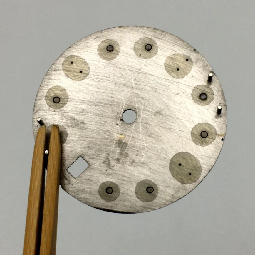 NH35 28.5MM Watch Dial Black Date Window Dial for NH35 Movement Watch Accessories Dial