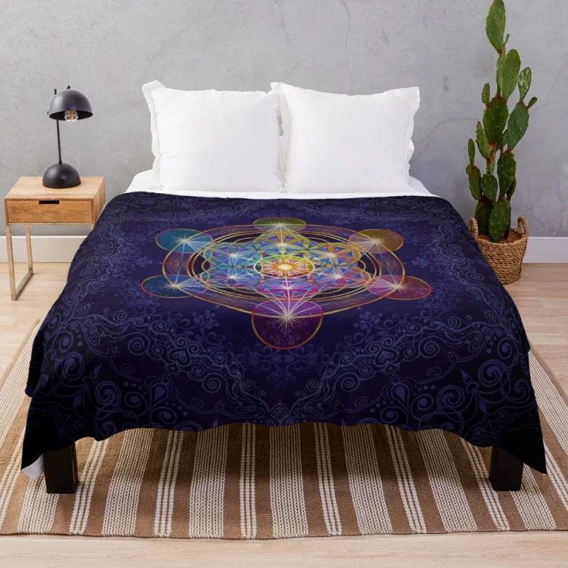 

Metatron's cube Merkabah одеяло
