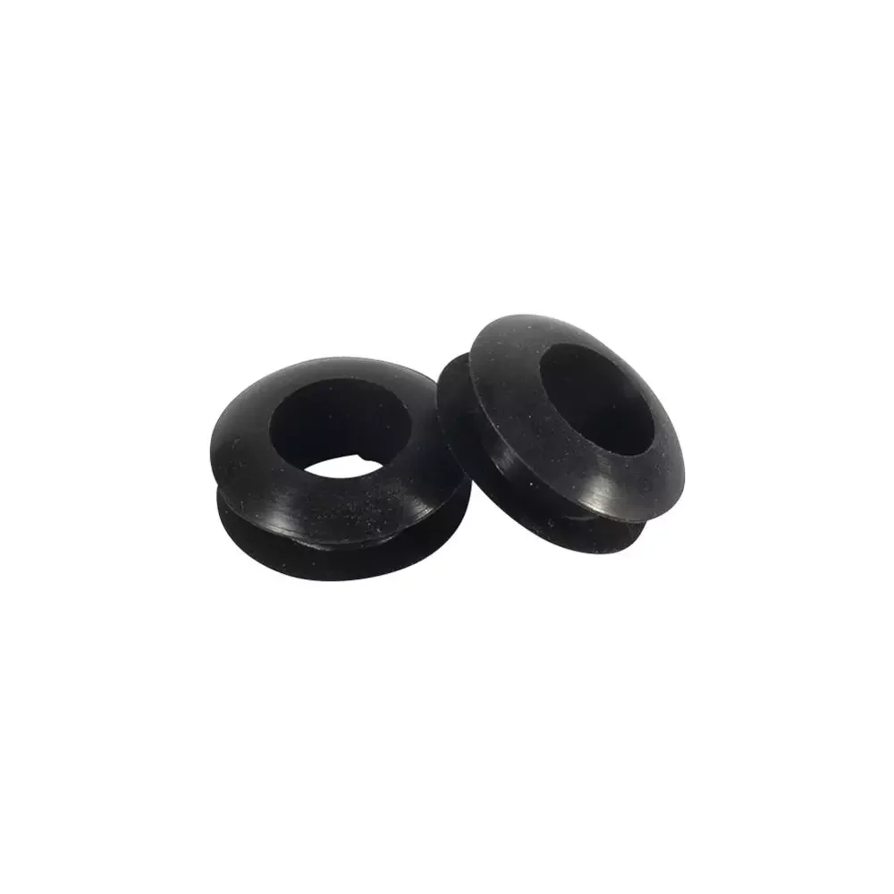 

5/6/7/12/20/22/25/30/40/50/60mm Inner Diameter Double Sided Water Pipe Wire Cable Rubber Grommets Rings 5 Pcs
