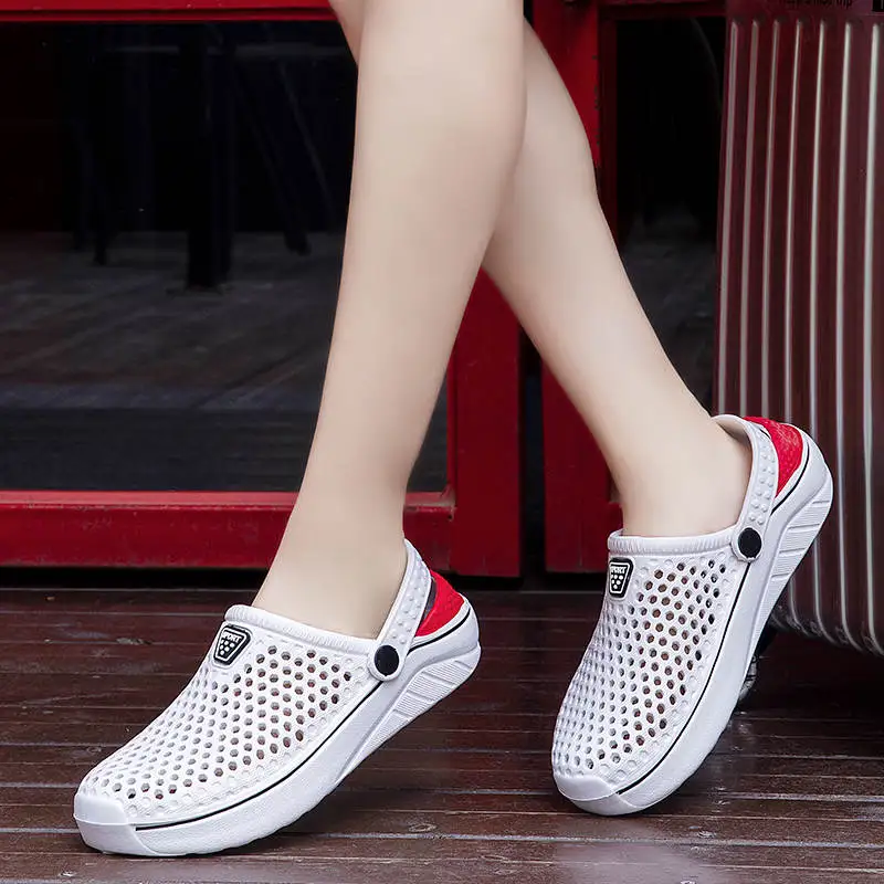 

Platform Sandal Size 11 Luxury Slippers Anti-Skid Soled Men's Summer Shoes Air-Cushion Men's Slip-Ons Good Quality Tennis Schoe