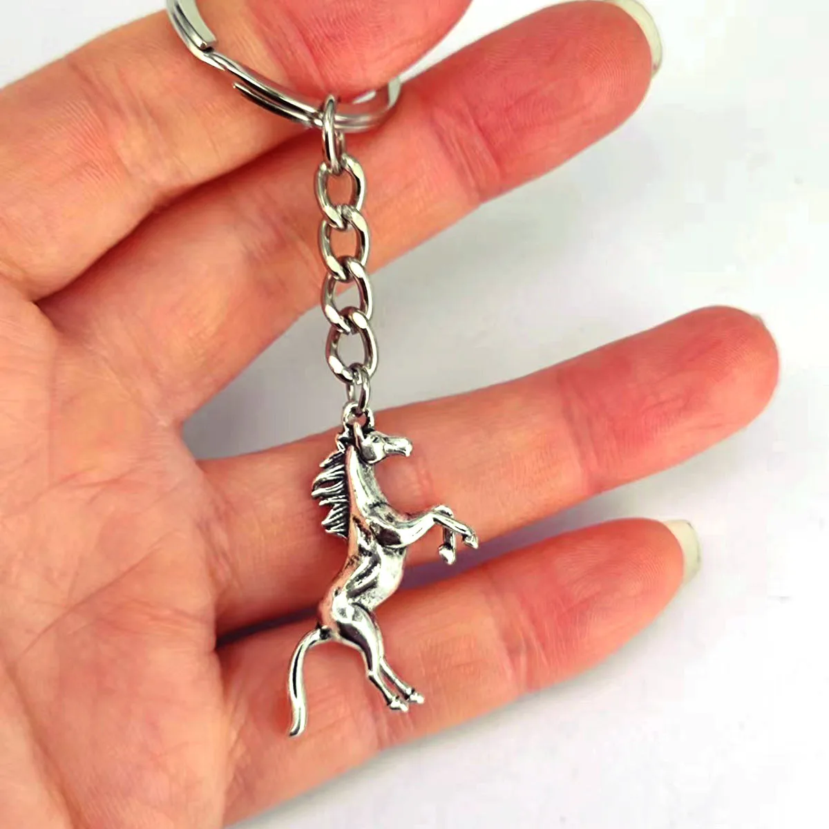 Hzew Новый 3D брелоки с лошадьми для женщин и мужчин подарок