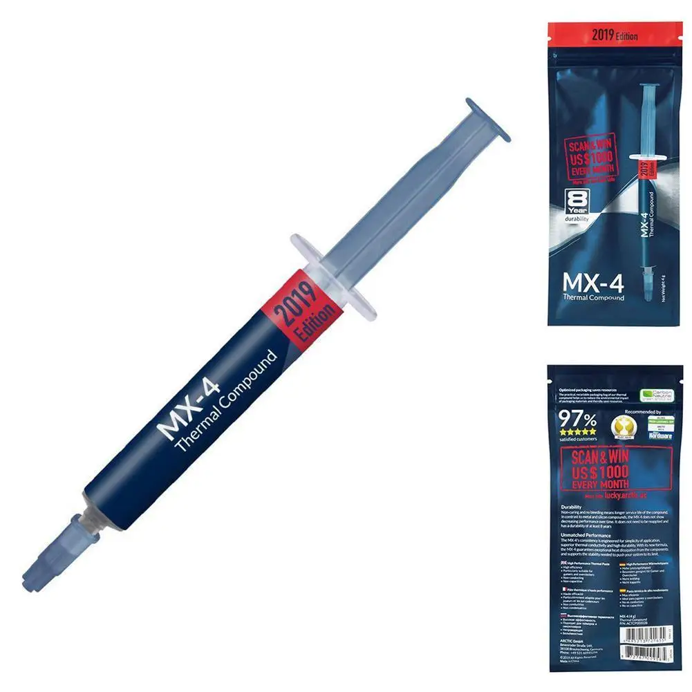 4g MX4 процессор процессорный кулер охлаждающий вентилятор Термопаста VGA составная