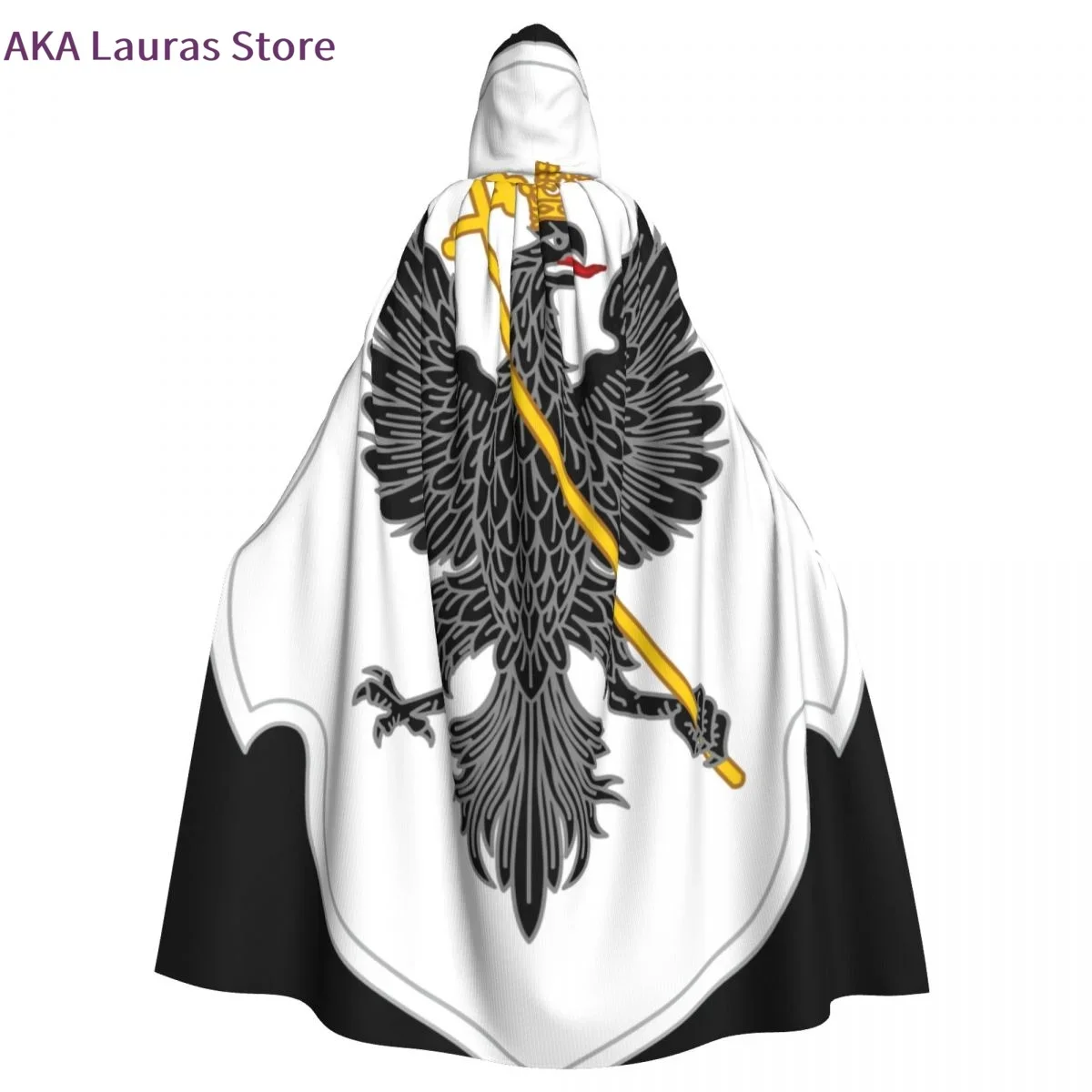 Унисекс взрослый cherniвич Polk с капюшоном длинный костюм ведьмы косплей