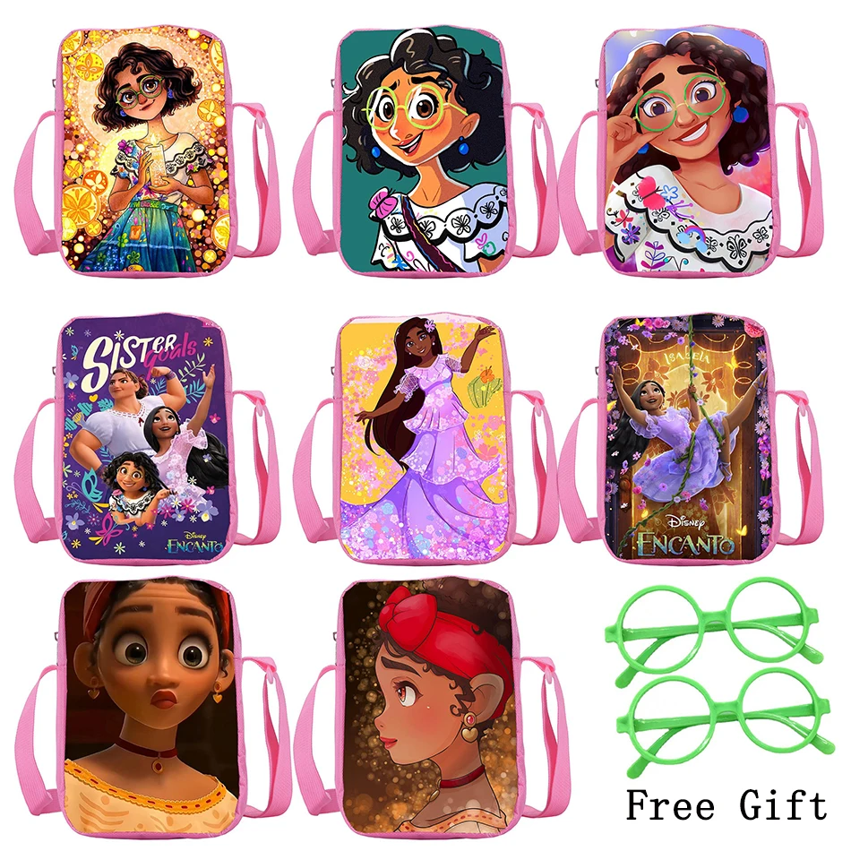 

Disney Princess Children's Mini Handbags Baby Girls Encanto Mirabel Messenger bag Cute Boys Girls Coin Purse Kid Bag Wallet Gift