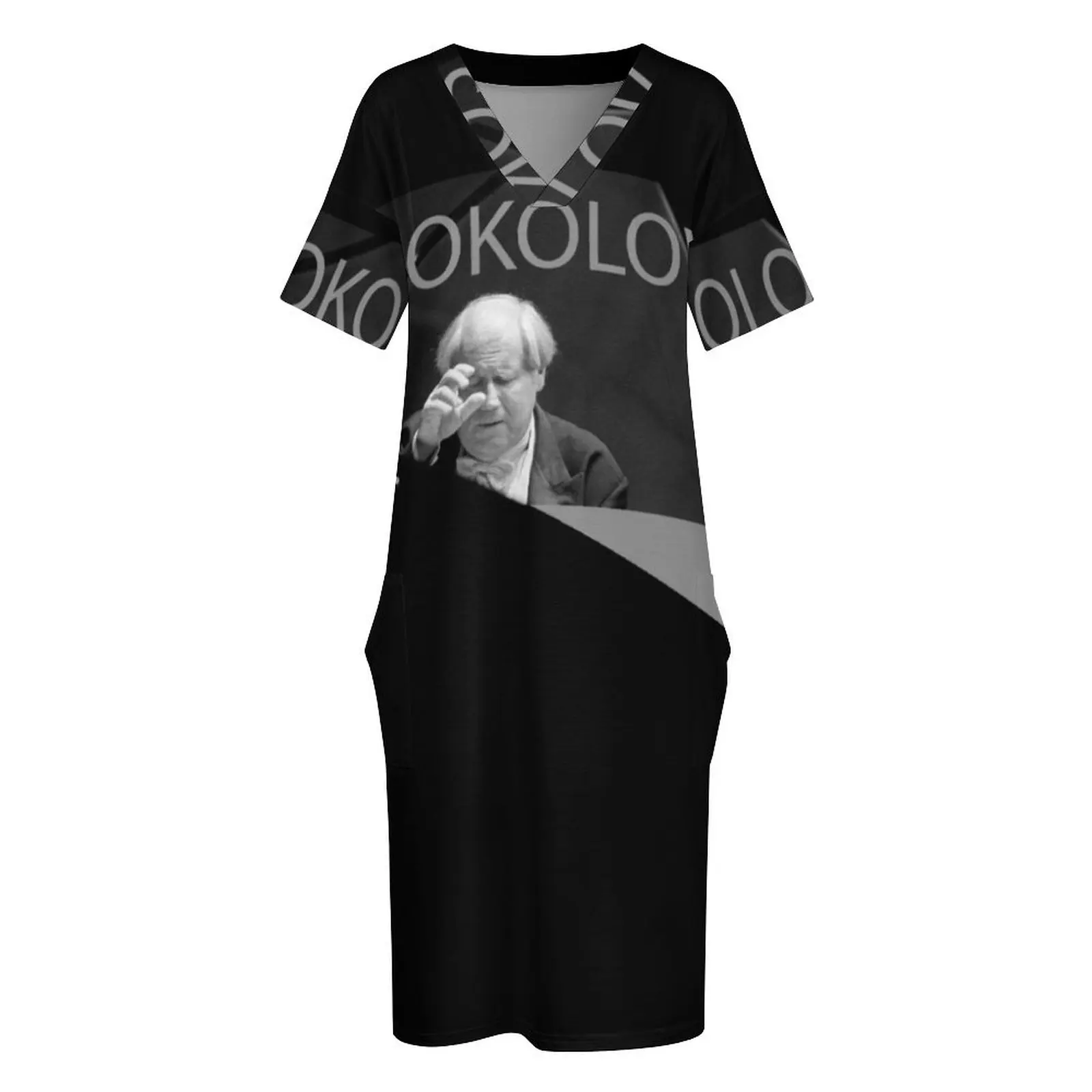 Grigory Sokolov Свободное платье с карманами Женская одежда свадебные платья для