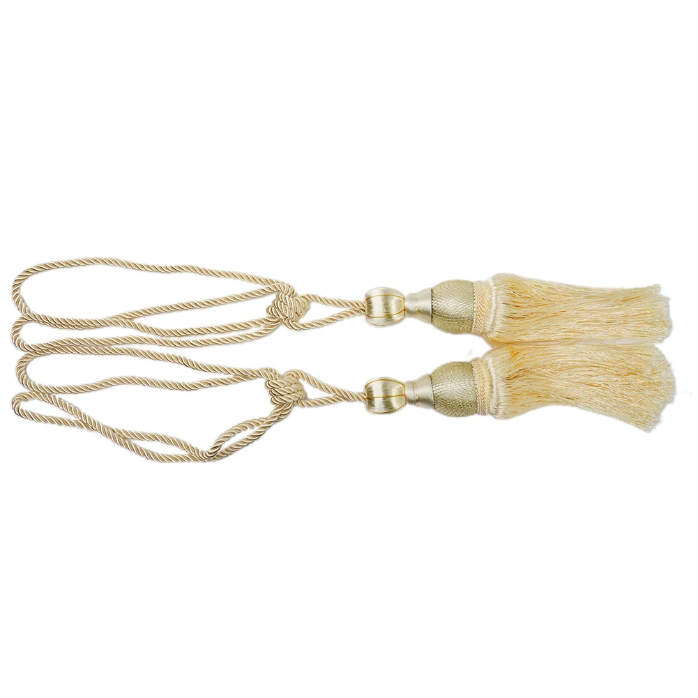 

1 Pair Of Curtain Ropes Door Hanger Door hanger Gold Hardware Large Pair Pink 200g 20cm/40cm/71cm High Quality