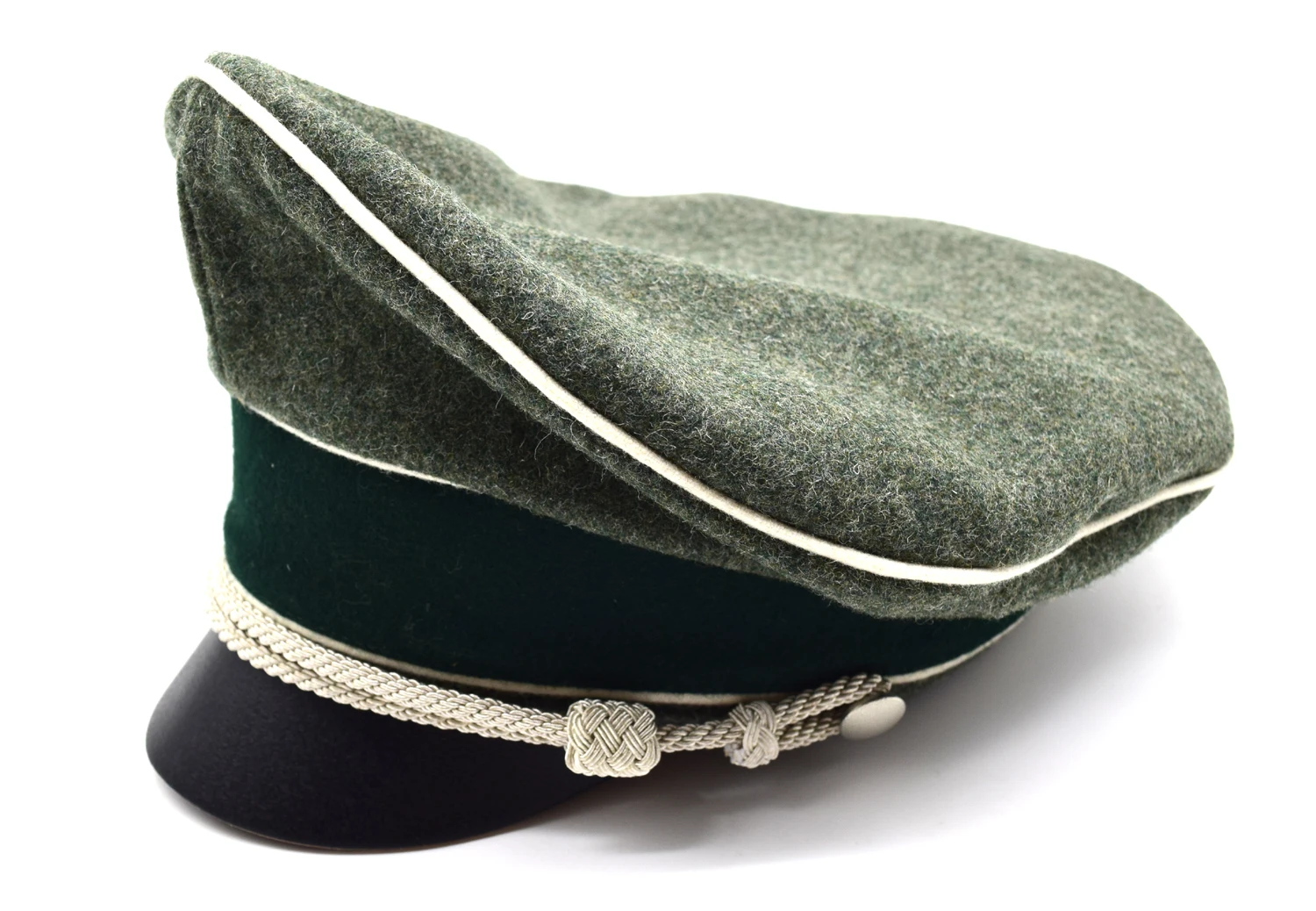 Реплика немецкой дробилки Второй мировой войны шерстяная шляпа с белой трубкой