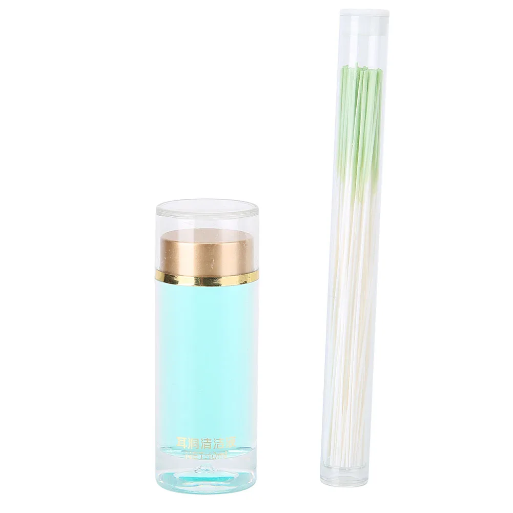 

Disposable Ear Hole Cleaning Line Dust Removal Herb Solution Pierced Ear Care Set