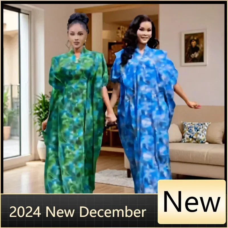 Африканские платья для женщин мусульманская мода абайи бубу Дашики Анкара