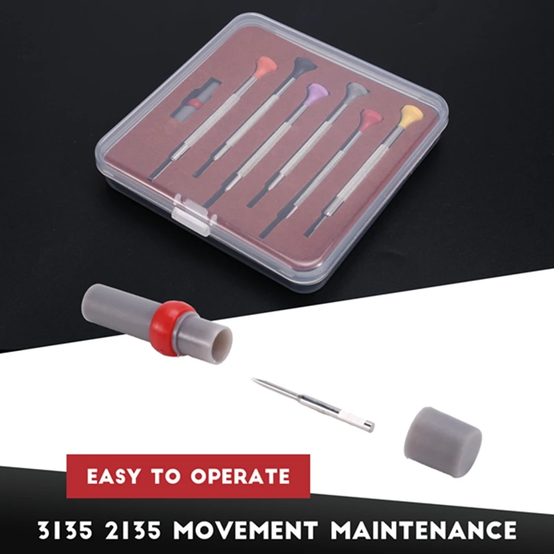 6 шт. Т-образные противоскользящие отвертки набор для 3135 2135 прецизионная отвертка