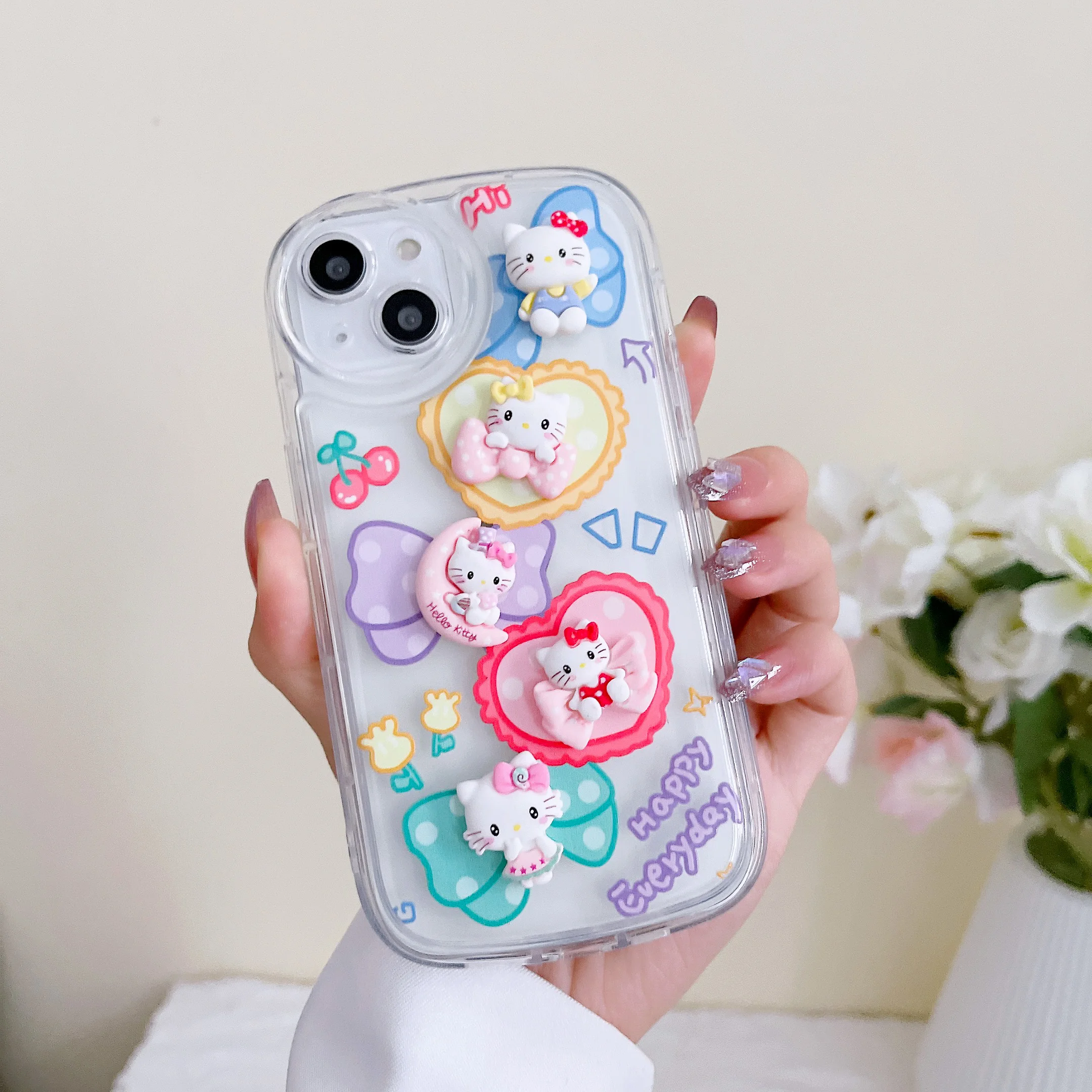 Фото Прозрачный чехол для Iphone 11 12 13 14 Pro Max X Xs Xr 7 8 Plus SE 2020 №2