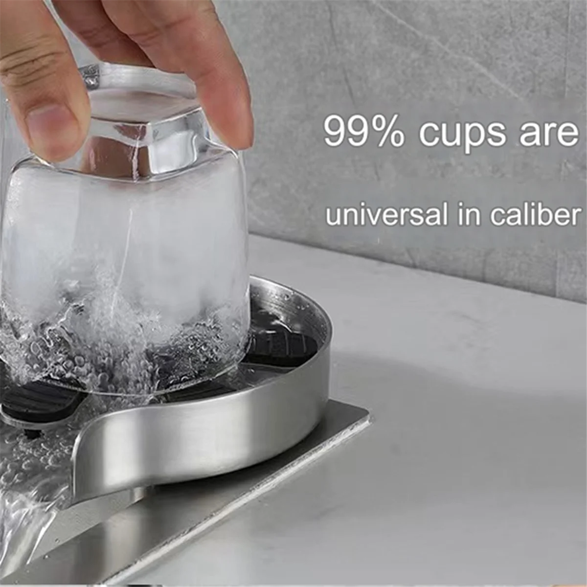 Автоматическая Мойка на стакан для кухонной раковины инструмент мойки под