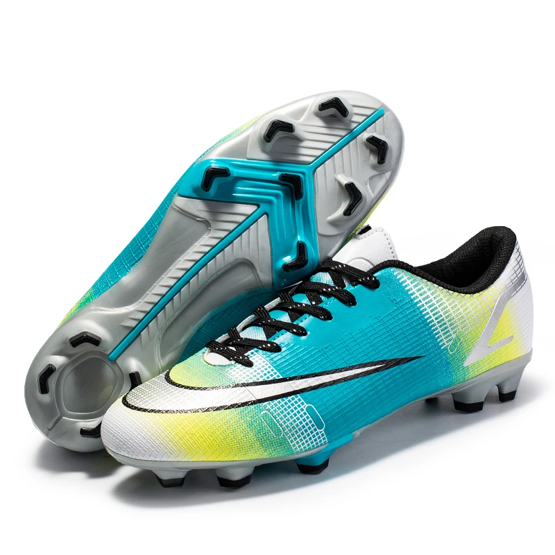 Men Soccer Cleats Low Ankle Football Shoes Athletic Training Sneakers Professional Soccer Shoes for Boys Non-slip Football Boots