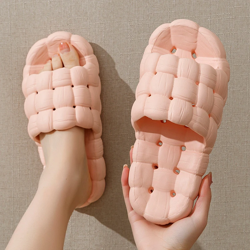 2023 New Slipper Women Men EVA Cute  Slides Sandals Summer Indoor Massage Outdoor The Leisure Shoes Anti-Slip Fashion Designer