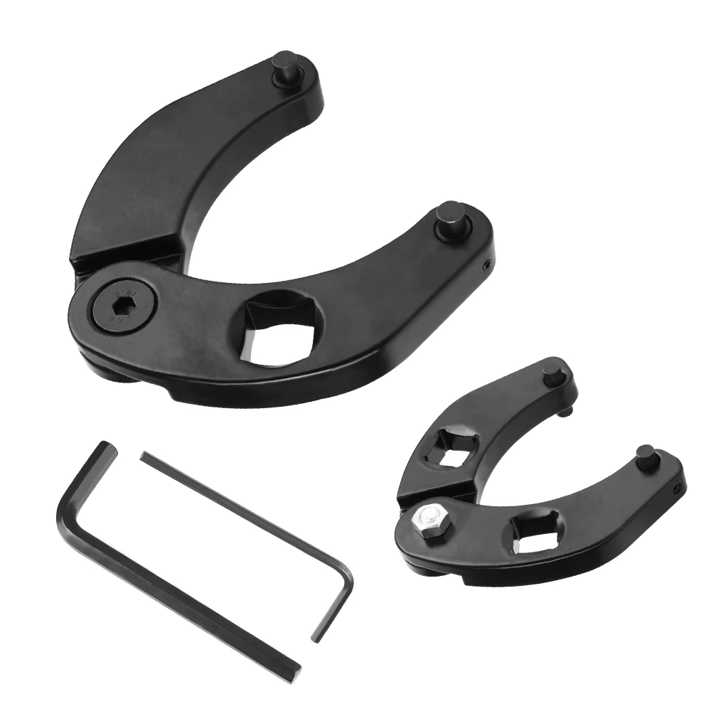 Hand Tools for Farm Machines Hydraulic Cylinders Gland Nut Wrench Universal Spanner Reverses 2" to 6" Tool Adjustable