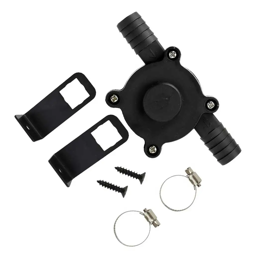 

Self-Priming Drill Pump Water Pumps Electric Drills Pump Large Flows Miniature Oil Pump with Connections for Boat