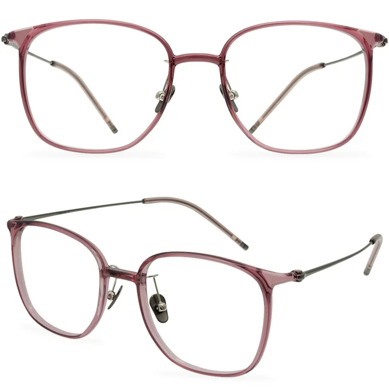 

Simple commuting fashion men women same-style square frame glasses neutral all-matching optical frames personality frames