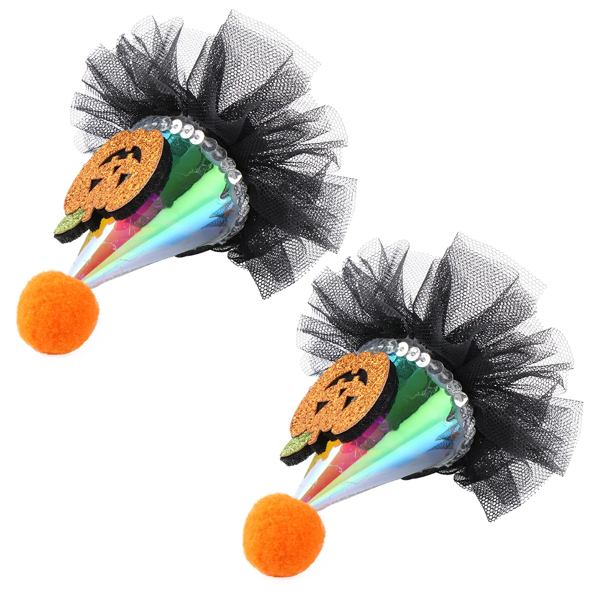

Hairclips Witch Hat Clip Costumeaccessories Cosplay Barrettes Mini Supplies Cartoon Girlslight Party Hatsalligator Headbands