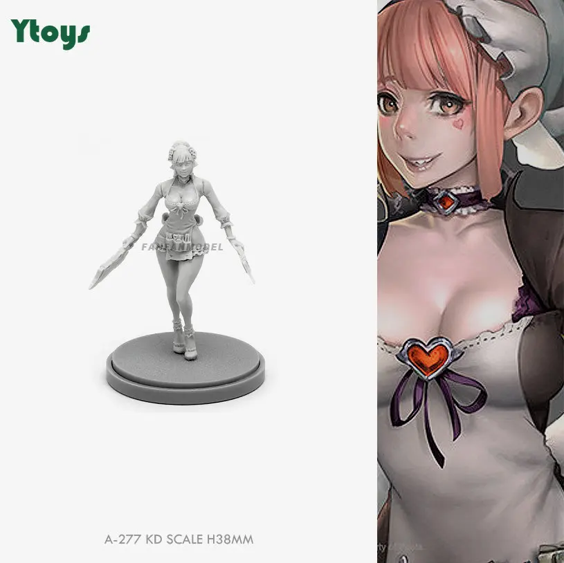 

35MM Resin Model Kits Figure Beauty Colorless and Self-assembled Uncolored Model DIY Toys HOT SALE