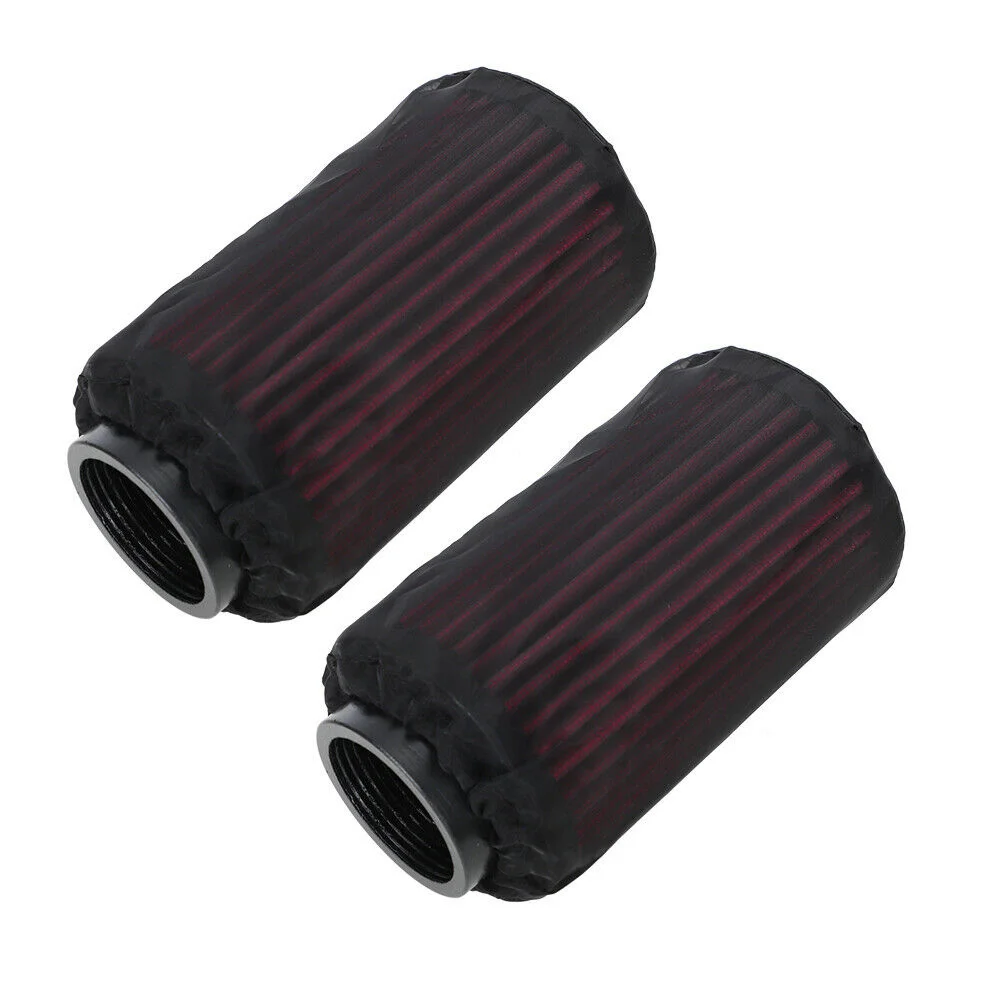 

2pcs Car Modified Mushroom Head Dust Cover Air Filter Dust-proof Waterproof Oil-proof Cover Large Waterproof, Oilproof, Dustproo