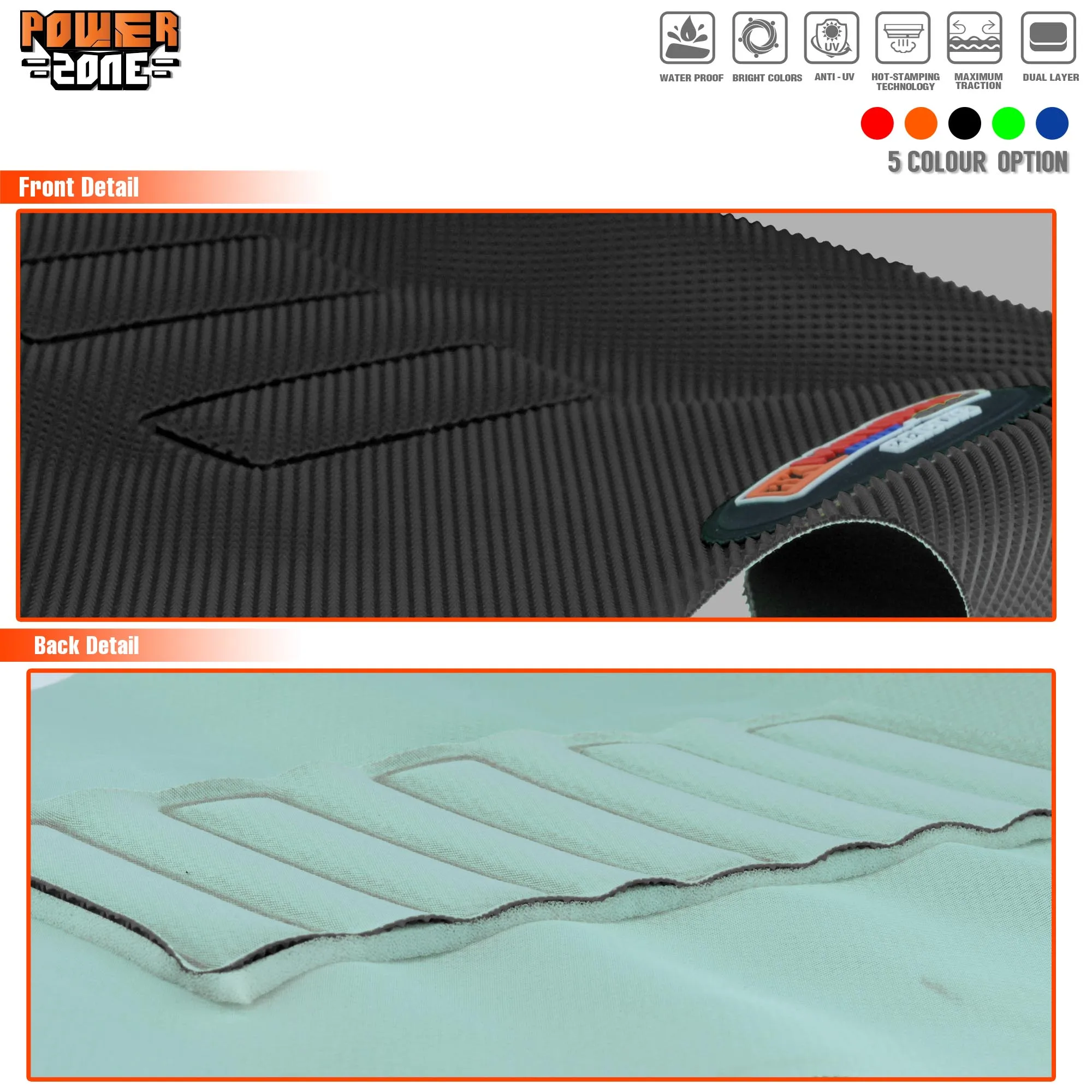 Чехол на сиденье мотоцикла POWERZONE с нескользящим захватом мягкий чехол 3D KXF CRF YZF WR TC