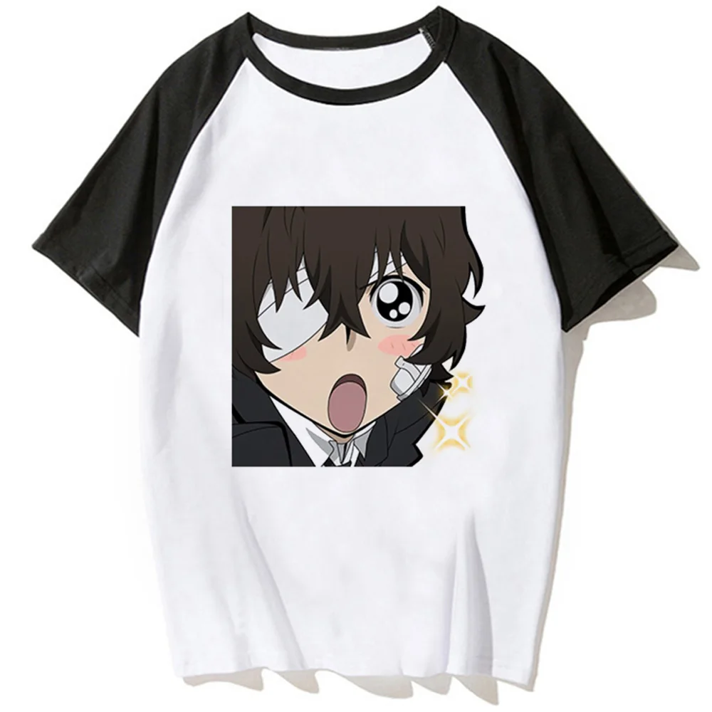 Женская футболка Dazai женская уличная одежда для манги в стиле Харадзюку