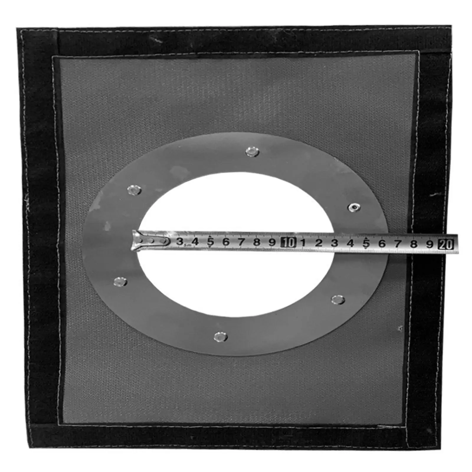 

Tent W/ Round Hole Steel Durable Accessories for Outdoor Fishing