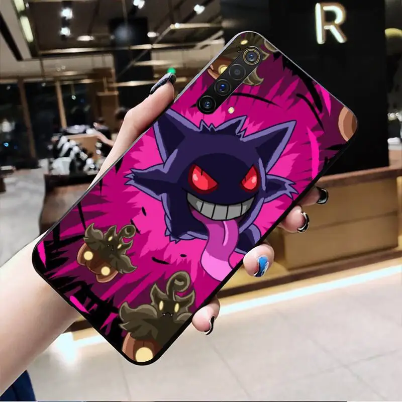 Pokemon Gengar Phone Case For OPPO Realme 6 Pro C3 5 Pro C2 RENO2-Z A11X XT
