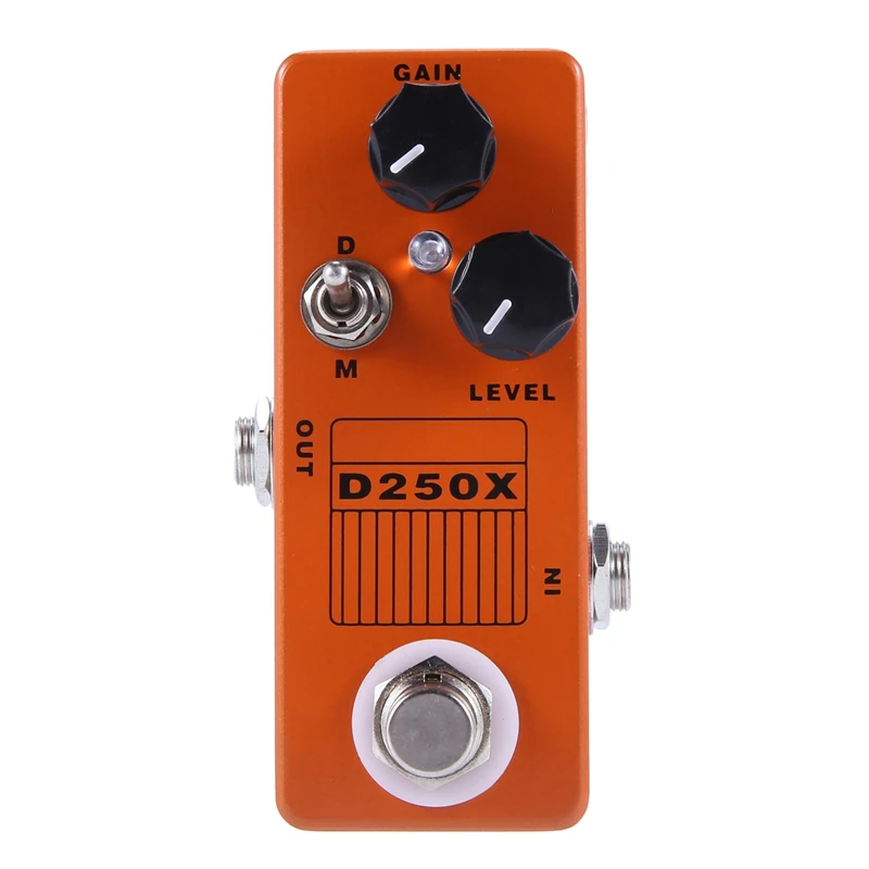 

Mosky D250X Mini Overdrive Preamp Guitar Effect Pedal With True Bypass Switch