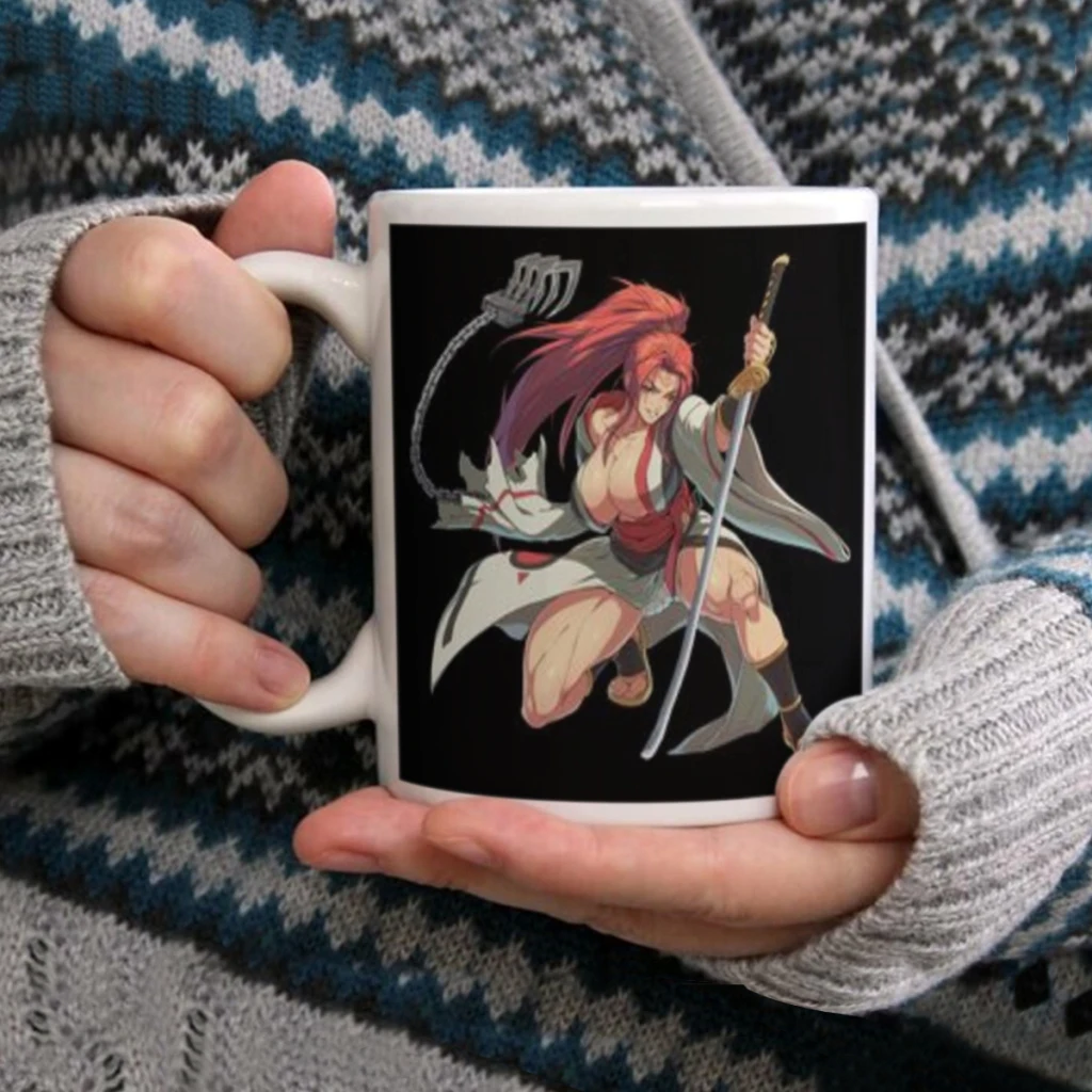 Кружка Керамическая с ручкой рисунком аниме