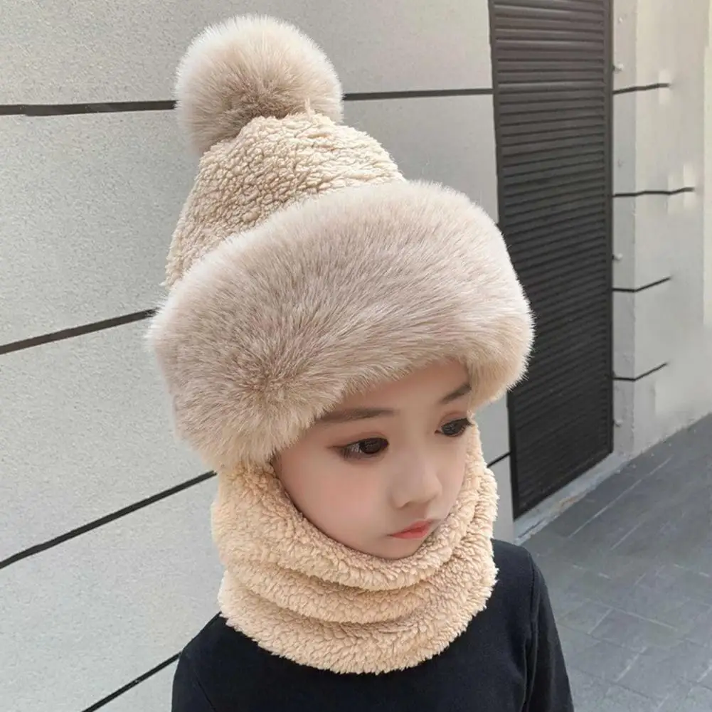 

Soft Comfortable Women Hat Durable Windproof Winter Hat Set Soft Plush Warmth for Women Weather Outdoor Comfort Style Winter