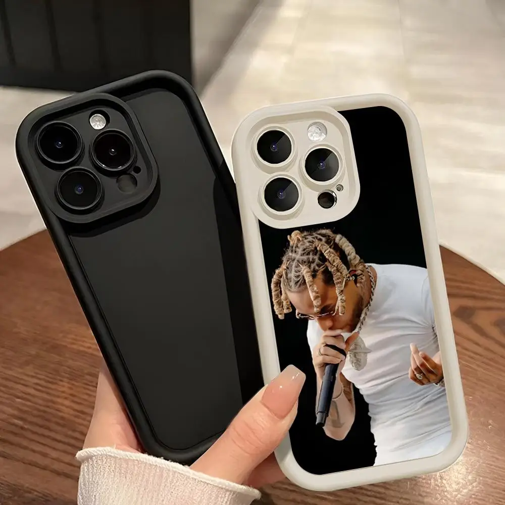 Рэпер Z-Zola MINISO чехол для телефона с лестницей глаз Iphone 11 12 13 14 15 16 Pro PLUS PRO MAX