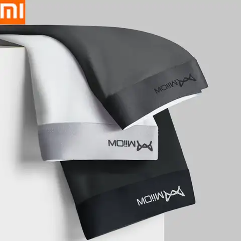 Трусы-боксеры Xiaomi Mijia мужские, шелковые оригинальные дышащие трусы из вискозы, графеновое нижнее белье