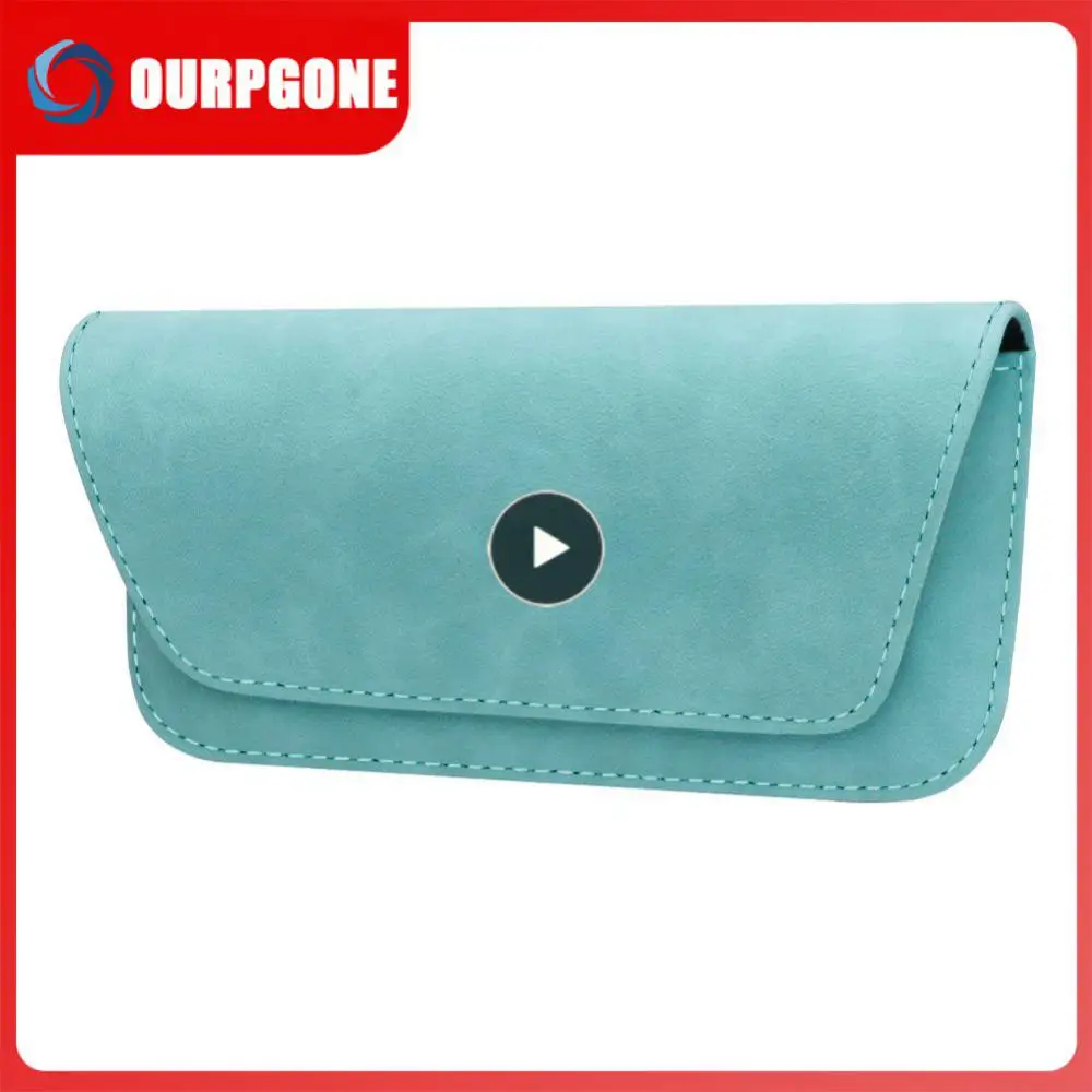 

Sheep Suede Car Glasses Case Durable Practical Eyeglass Case Portable Universal Car Supplies Sunglasses Storage Clip