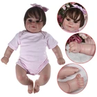 Реалистичная кукла Reborns для малышей, 20-дюймовая открытая улыбающаяся детская игрушка, реалистичные куклы для новорожденных, подарок для младенцев с одеждой для детей