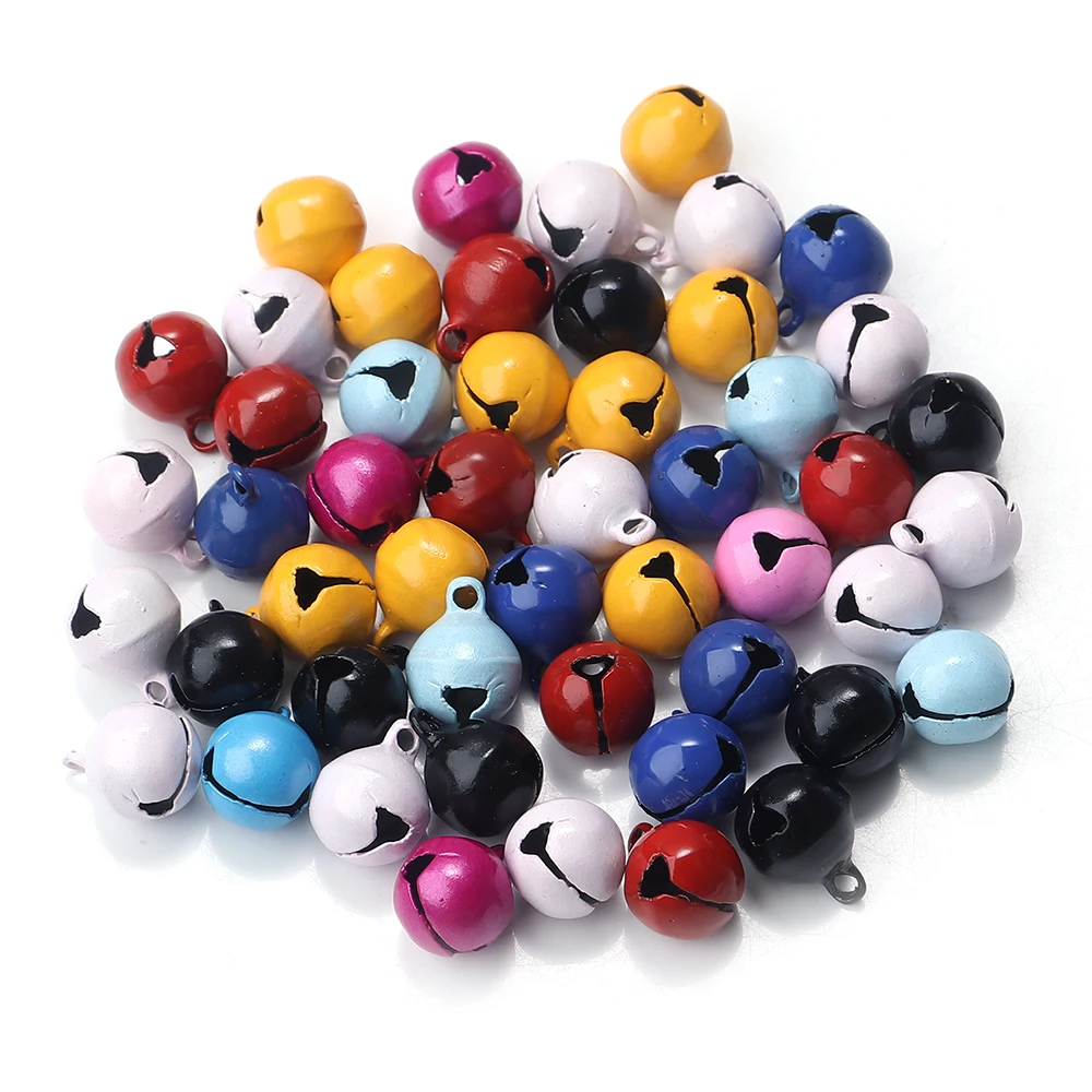 

Металлические бусины-колокольчики, смешанные цвета