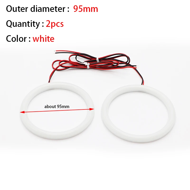 

126 мм 140 мм 131 мм 146 мм 158 мм 60 мм 72 мм 80 мм 85 мм 90 мм 95 мм Для BMW E46 E36 E38 E39 E90 круглый свет Хлопковые ангельские глазки комплект Белый