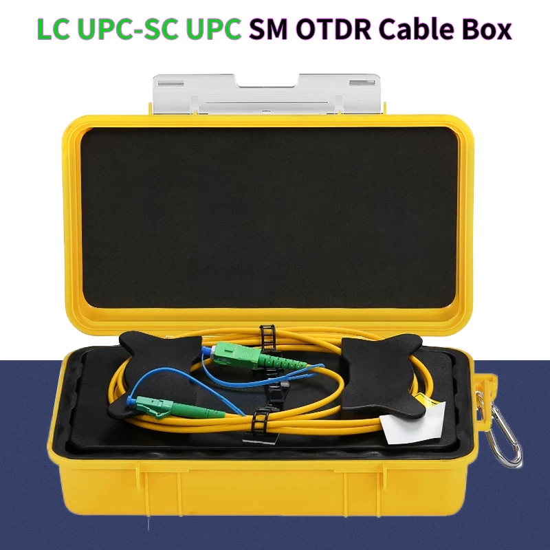 

SC/APC-LC/UPC OTDR Устранитель зон, оптоволоконные кольца, волоконно-оптический кабель OTDR запуска 500 м 1 км 2 км SM 1310 нм бесплатная доставка