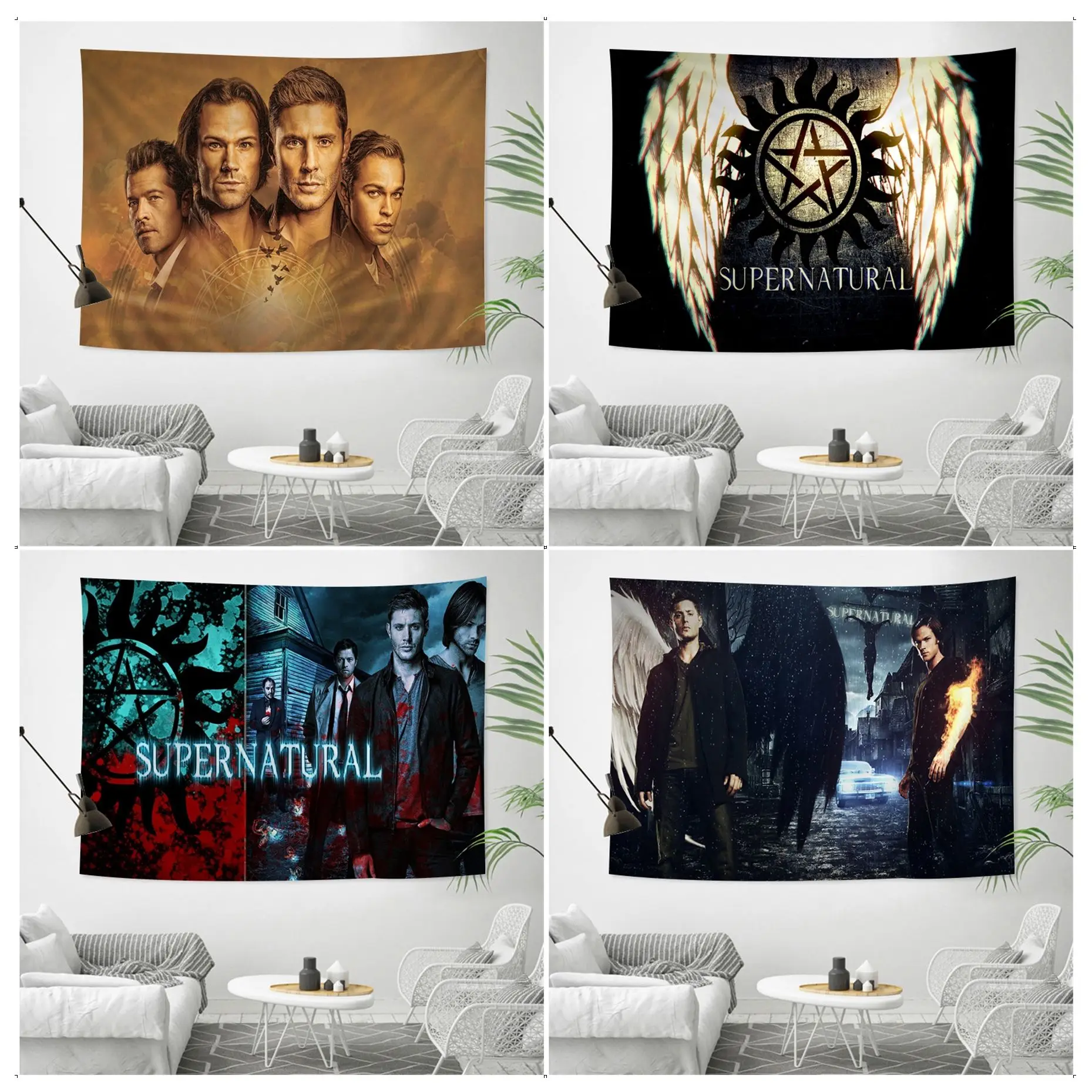 

Supernatural DIY Wall Tapestry Wall Hanging Decoration Household Art Home Decor