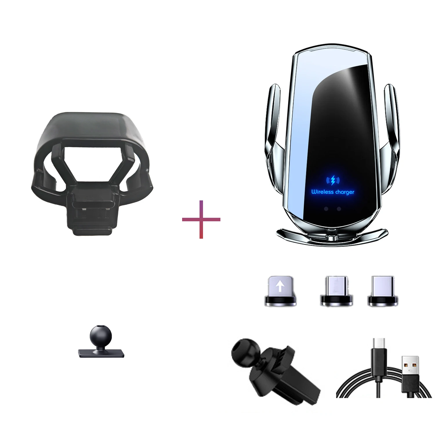 

Автомобильный держатель телефона для BMW Mini Cooper F55 F56 F60, крепления для мобильных телефонов, автомобильная беспроводная зарядка, специальные аксессуары с фиксированной базой