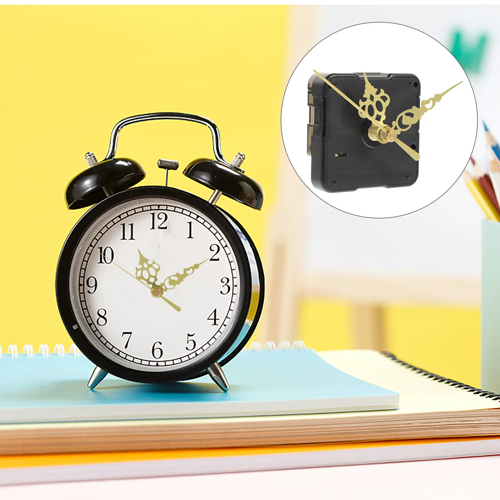 

1 Set of Replaceable Clock Movement DIY Clock Mechanism Kit Wall Clock Movement